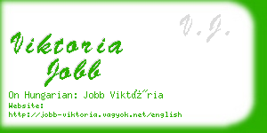 viktoria jobb business card